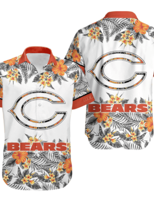 Sport-Team Chicago Bears Special Floral Hawaiian Shirt Summer Aloha Shirt