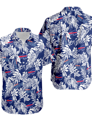 Sport-Team Buffalo Bills Tropical Leafs Hawaiian Shirt Summer Aloha Shirt