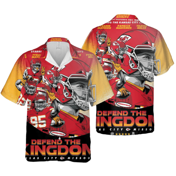 Sport-Team Kansas City Chiefs Legends Hawaiian Shirt Summer Aloha Shirt