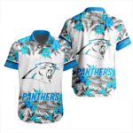 Sport-Team Carolina Panthers Special Floral Hawaiian Shirt Summer Aloha Shirt