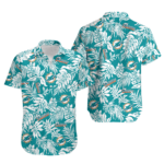 Sport-Team Miami Dolphins Tropical Leafs Hawaiian Shirt Summer Aloha Shirt