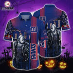 Sport-Team New York Giants Halloween Jason Voorhees Hawaiian Shirt Summer Aloha Shirt