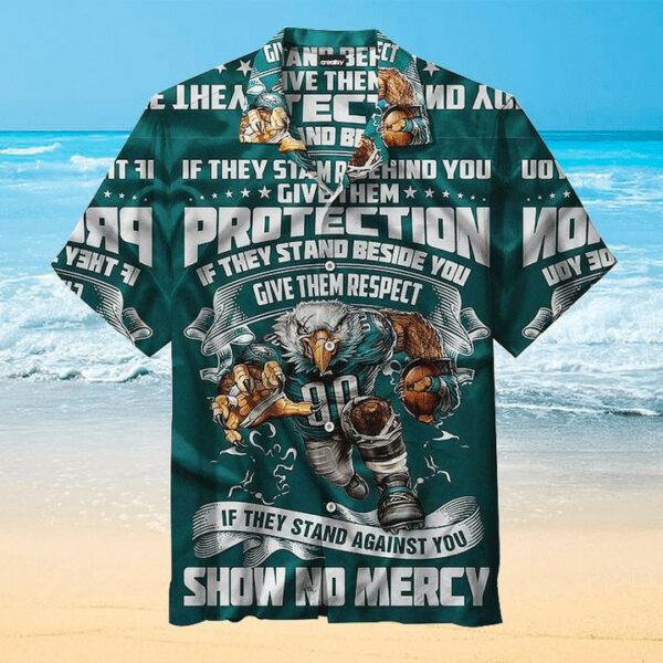 Sport-Team Philadelphia Eagles Mascot Version Hawaiian Shirt V2 Summer Aloha Shirt