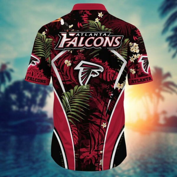 Sport-Team Atlanta Falcons Flower Summer Tropical Hawaiian Shirt Summer Aloha Shirt