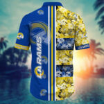 Sport-Team Los Angeles Rams Tropical Beach Summer Hawaiian Shirt Summer Aloha Shirt
