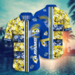 Sport-Team Los Angeles Rams Tropical Beach Summer Hawaiian Shirt Summer Aloha Shirt