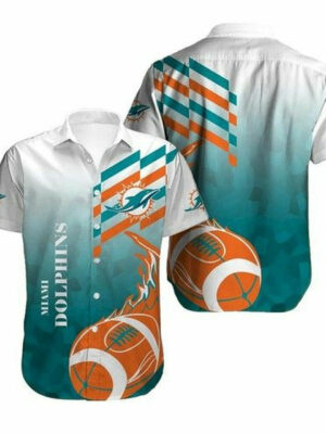 Sport-Team Miami Dolphins Hawaiian Shirt V4 Summer Aloha Shirt