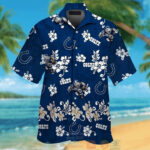 Sport-Team Indianapolis Colts Mascot Blue Hawaiian Shirt V2 Summer Aloha Shirt