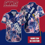 Sport-Team New York Giants Custom Name Special Tropical Fruit Hawaiian Shirt Sport Team Aloha Shirt