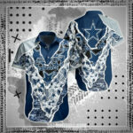 Sport-Team Dallas Cowboys Smell White Flower Hawaiian Shirt V2 Summer Aloha Shirt