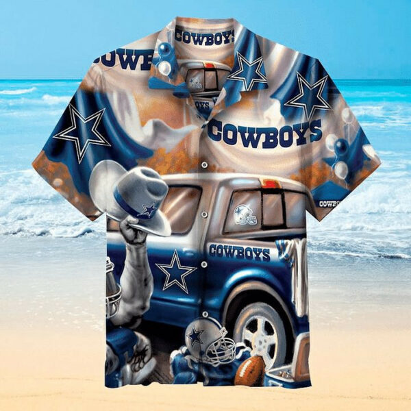 Sport-Team Dallas Cowboys Free Style Hawaiian Shirt Summer Aloha Shirt