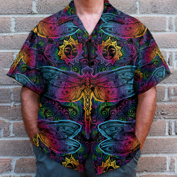 Hippie Mandala DragoSport-Teamy - Hawaiian Shirt Aloha Shirt for Men Women