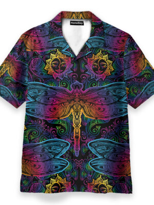 Hippie Mandala DragoSport-Teamy - Hawaiian Shirt Aloha Shirt for Men Women