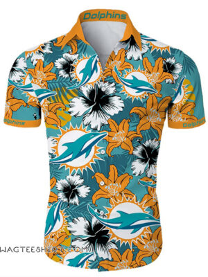 Sport-Team Miami Dolphins Hawaiian Shirt V3 Summer Aloha Shirt