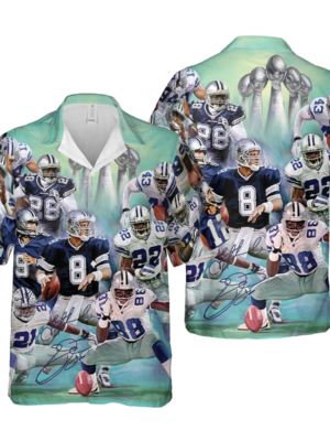 Sport-Team Dallas Cowboys Legends Hawaiian Shirt V2 Summer Aloha Shirt