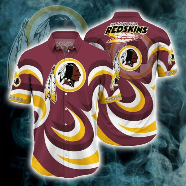 Sport-Team Washington Redskins Hot Trending For Awesome Fans Hawaiian Shirt Summer Aloha Shirt