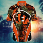 Sport-Team Cincinnati Bengals Custom Name Flower Summer Tropical Hawaiian Shirt Sport Team Aloha Shirt