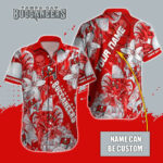 Sport-Team Tampa Bay Buccaneers Custom Name Special Tropical Fruit Hawaiian Shirt Sport Team Aloha Shirt