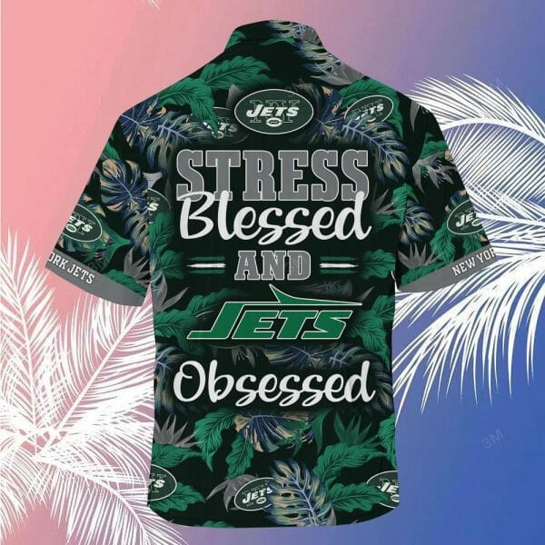 Sport-Team New York Jets Green Hawaiian Shirt Summer Aloha Shirt