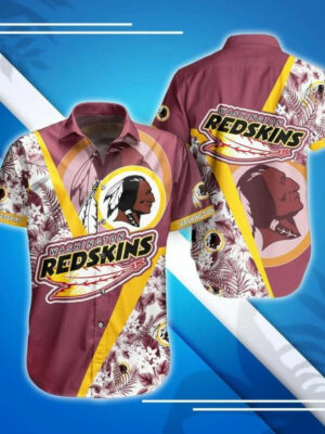 Sport-Team Washington Redskins Hot Trending Summer Hawaiian Shirt Summer Aloha Shirt