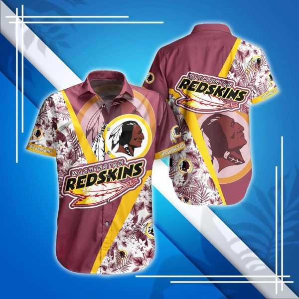 Sport-Team Washington Redskins Hot Trending Summer Hawaiian Shirt Summer Aloha Shirt