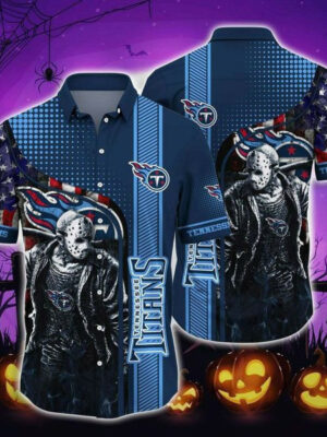 Sport-Team Tennessee Titans Jason Voorhees Hawaiian Shirt Summer Aloha Shirt