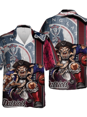 Sport-Team New England Patriots New Trending Rugby Hawaiian Shirt Summer Aloha Shirt