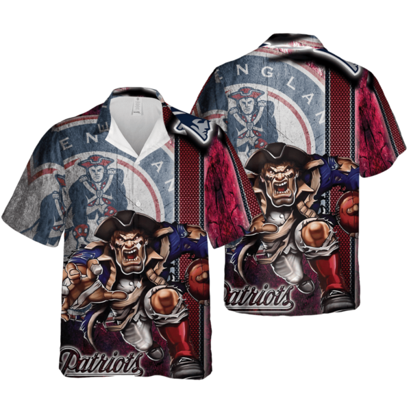 Sport-Team New England Patriots New Trending Rugby Hawaiian Shirt Summer Aloha Shirt