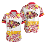 Sport-Team Kansas City Chiefs Special Floral Hawaiian Shirt Summer Aloha Shirt