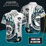 Sport-Team Jacksonville Jaguars Custom Name Realtree Hunting Hawaiian Shirt Sport Team Aloha Shirt