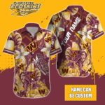 Sport-Team Washington Commanders Custom Name Special Tropical Fruit Hawaiian Shirt Sport Team Aloha Shirt