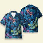 DragoSport-Teamy Tropical Mens Buttons Up Shirts - Hawaiian Shirt Aloha Shirt for Men Women Summer Gifts