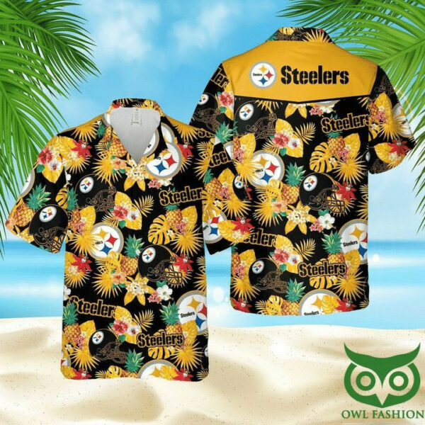 Sport-Team Pittsburgh Steelers Pineapple Version Hawaiian Shirt Summer Aloha Shirt