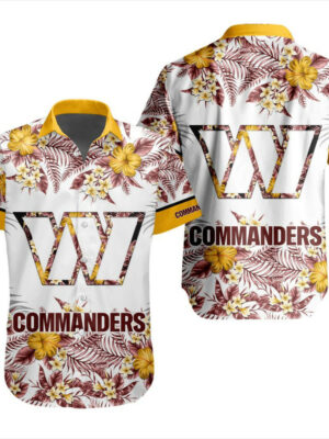 Sport-Team Washington Commanders Special Floral Hawaiian Shirt Summer Aloha Shirt