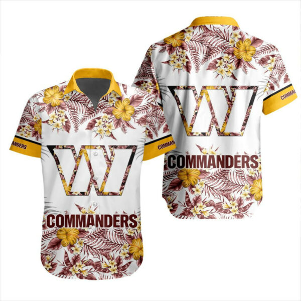 Sport-Team Washington Commanders Special Floral Hawaiian Shirt Summer Aloha Shirt