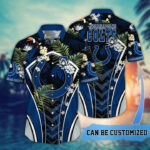Sport-Team Indianapolis Colts Custom Name Flower Summer Tropical Hawaiian Shirt Sport Team Aloha Shirt