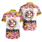 Sport-Team Pittsburgh Steelers Special Floral Hawaiian Shirt Summer Aloha Shirt