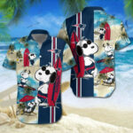 Sport-Team New England Patriots Middily Snoopy Hawaiian Shirt Summer Aloha Shirt