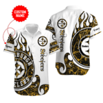 Sport-Team Pittsburgh Steelers Custom Name Realtree Hunting Hawaiian Shirt Sport Team Aloha Shirt