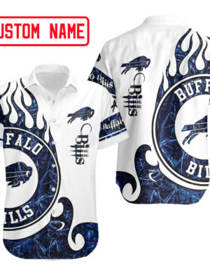 Sport-Team Buffalo Bills Custom Name Realtree Hunting Hawaiian Shirt Sport Team Aloha Shirt