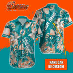 Sport-Team Miami Dolphins Custom Name Special Tropical Fruit Hawaiian Shirt Sport Team Aloha Shirt