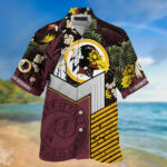 Sport-Team Washington Redskins New Collection Summer Hawaiian Shirt Summer Aloha Shirt