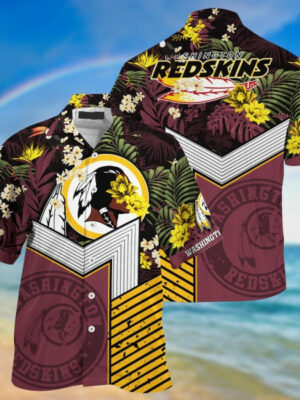 Sport-Team Washington Redskins New Collection Summer Hawaiian Shirt Summer Aloha Shirt