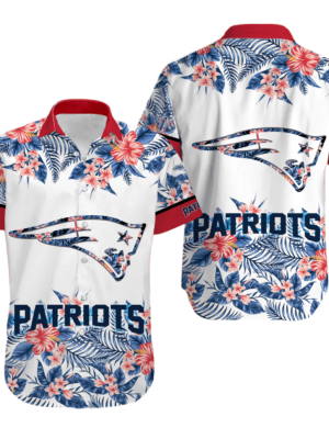 Sport-Team New England Patriots Special Floral Hawaiian Shirt Summer Aloha Shirt