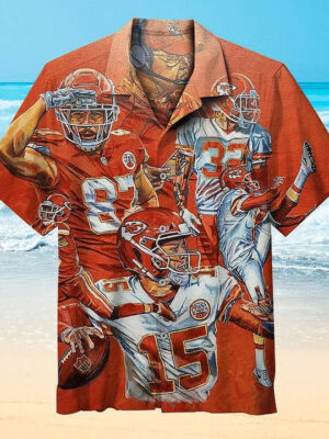 Sport-Team Kansas City Chiefs Legends Hawaiian Shirt V2 Summer Aloha Shirt