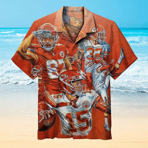 Sport-Team Kansas City Chiefs Legends Hawaiian Shirt V2 Summer Aloha Shirt