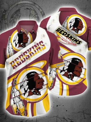 Sport-Team Washington Redskins For Sports Best Fans This Summer Hawaiian Shirt Summer Aloha Shirt