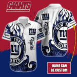 Sport-Team New York Giants Custom Name Realtree Hunting Hawaiian Shirt Sport Team Aloha Shirt