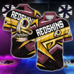 Sport-Team Washington Redskins Trending Summer For Sports Fans Hawaiian Shirt Summer Aloha Shirt