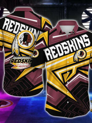Sport-Team Washington Redskins Trending Summer For Sports Fans Hawaiian Shirt Summer Aloha Shirt